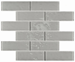 Мозаика стеклянная Rumba Grey/Румба серый (148х48) 300х300х4 мм