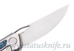 Нож Широгоров Квантум Quantum NL M390 Blue Accentфотография - 8