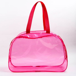 Сумка в роддом 30х45х20 ПВХ, цветная пленка, ручки рем. лента, цвет розовый   4443152
