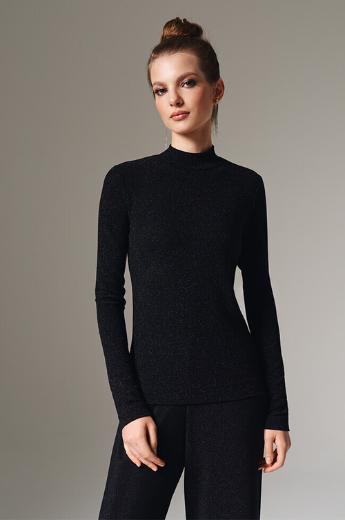 23122 Водолазка женская (черный)