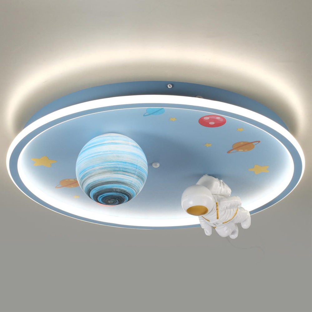 6507/80CL LEDIO LN26 355 белый, синий Потолочный светильник с ПДУ LED 83W 3000-6000K 220V ATLAS