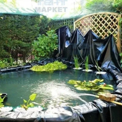 Пленка техническая полиэтиленовая 150 мкм 3х10м строительная / Рукав ПВД / 2,1кг