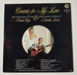 Винтажная виниловая пластинка LP Francis Goya and Damian Luca Concerto For My Love (Finland 1985)