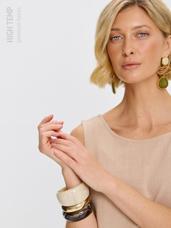 Льняной сарафан макси с карманами