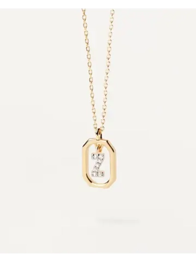 Колье женское Мини-Буква Z