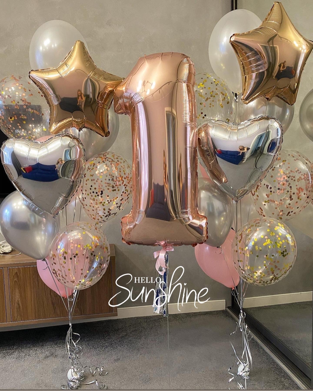 Набор шаров на годик №21