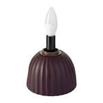 Лампа настольная texture moon, D20х29 см, вишневая