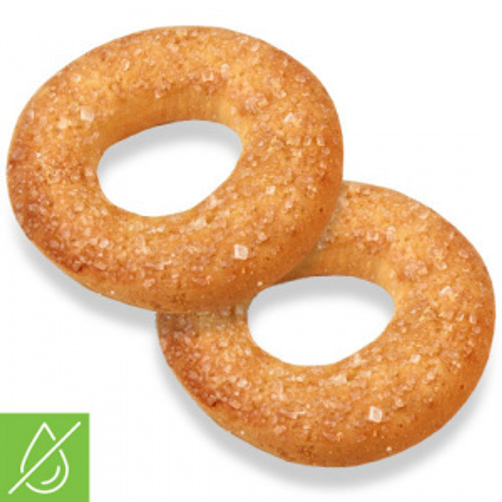 Печенье Сдоба Колечки с сахаром 1,7 кг.