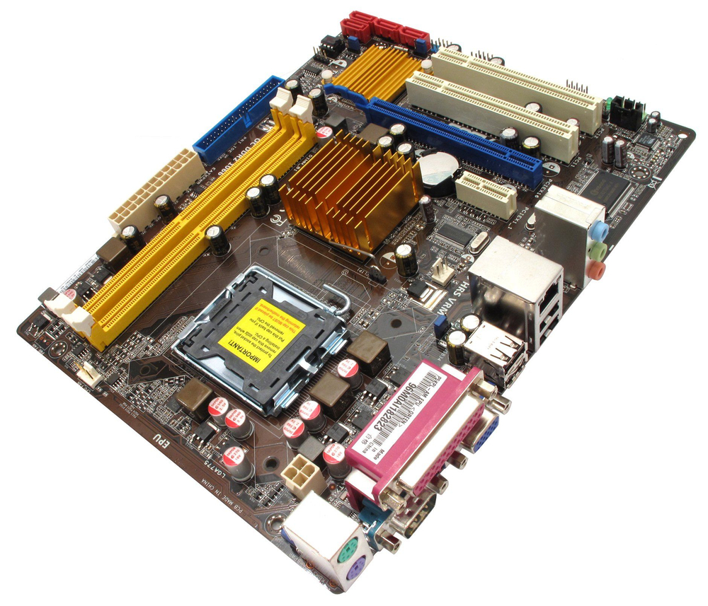 S-775 Материнская плата ASUS P5KPL-AM EPU. Товар уцененный