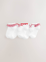 Носки хлопковые для девочки Next AU2-581, 5 шт., Белый