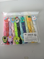 Набор вечных карандашей 12 штук с ПВХ игрушками