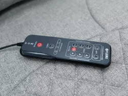 Кресло-реклайнер электрический с массажем FUJIMO SOHO NEXT F2007 TCX Шоколад, Бежевый, Серый