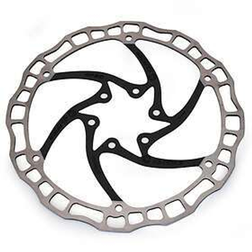 Торм. диск 3-833 (ротор) для диск. тормоза CD-08-180-BLACK 180мм+6болтов нерж. сталь, черный. CLARKS