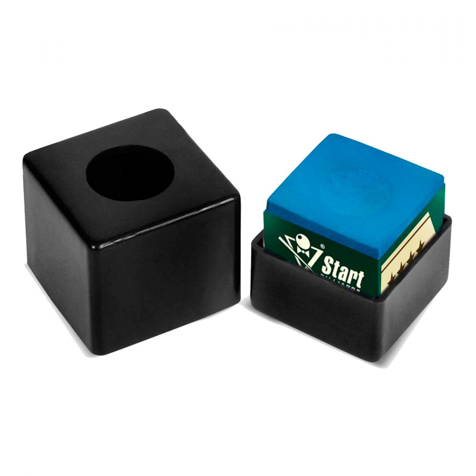 Держатель для мела пластиковый черный фото №4