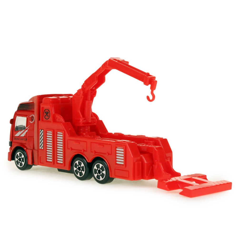 Модель ин. мет. "Эвакуатор" 11,5см, подв. дет. в ассорт. коробка 1615077-R (Технопарк)