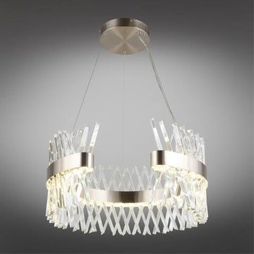 Люстра подвесная OML-99913-62 никель Strasatti Omnilux