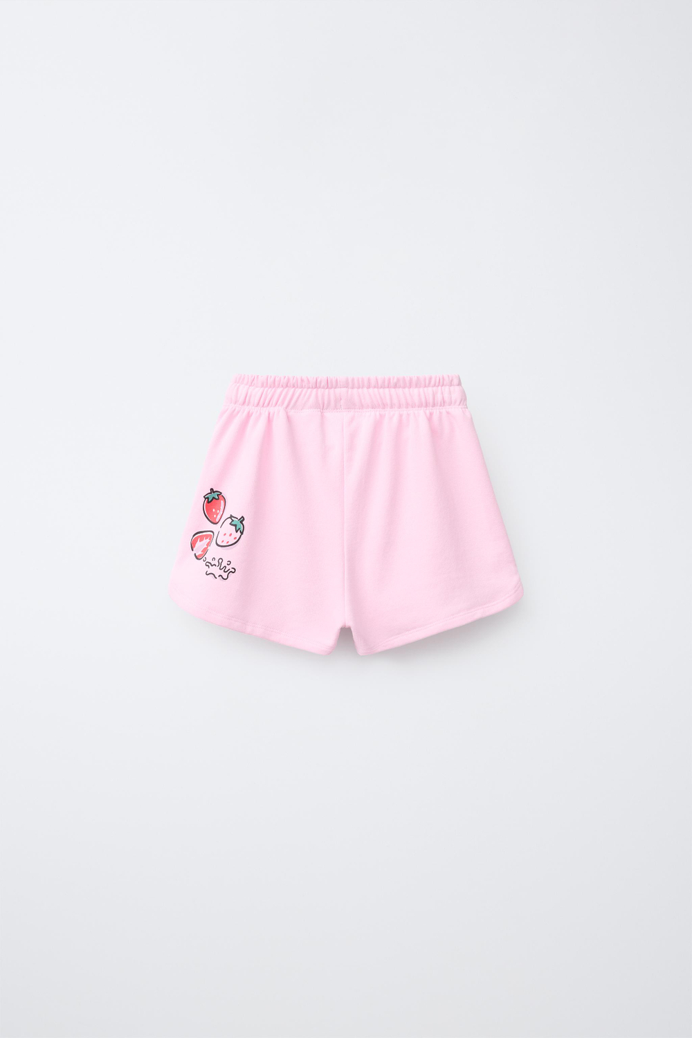 ZARA СВОБОДНЫЕ ШОРТЫ С ПРИНТОМ CINNAMOROLL © SANRIO, РОЗОВЫЙ