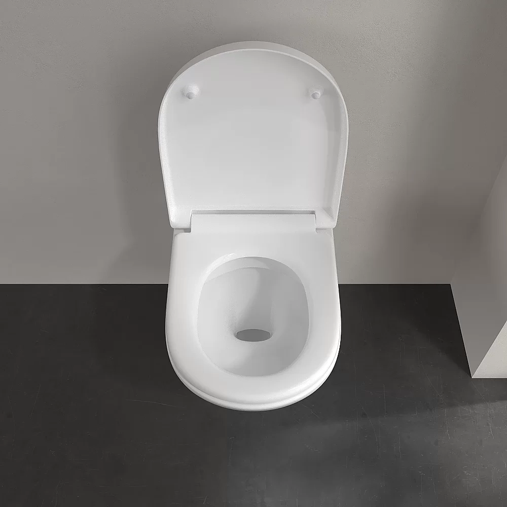 Унитаз подвесной безободковый Villeroy&Boch O.Novo 5660HR01 безободковый