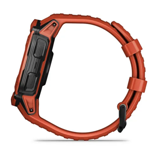 Смарт-часы Garmin Instinct 2X Solar, Flame Red 010-02805-01