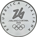 ИТАЛИЯ, 2025, 6 ЕВРО [СЕРЕБРО]