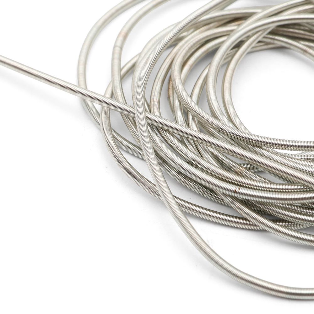 Канитель/трунцал гладкая матовая 1 мм, 5 гр. +/- 0,1 гр, серебро