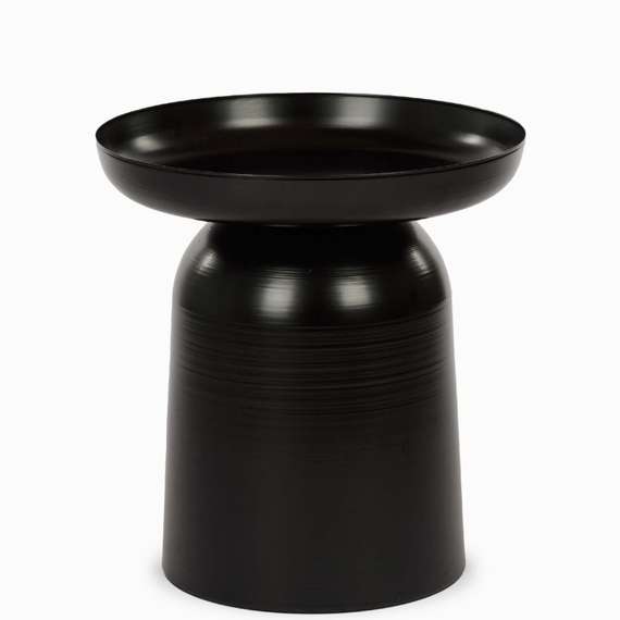 Кофейный стол Terra Ø45х47 см, черный