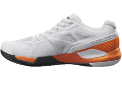 Женские Кроссовки теннисные Wilson Rush Pro 3.5 Clay Paris W - wht/orange tiger/black