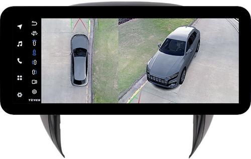 Магнитола для Toyota RAV4 2 2003-2005 - Teyes LUX ONE 360 монитор 12.3" 2K QLED на Android 10, Быстрая, CarPlay, 4G SIM-слот, 4 камеры в комплекте