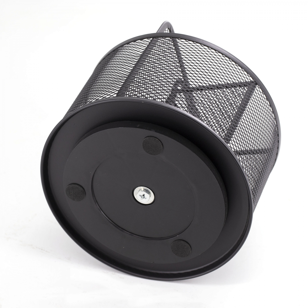 Подставка-органайзер д/канцтоваров, Alingar, металлическая, 16,7 см * 17 см*14,5 см, 5 отделени, черный, вращается