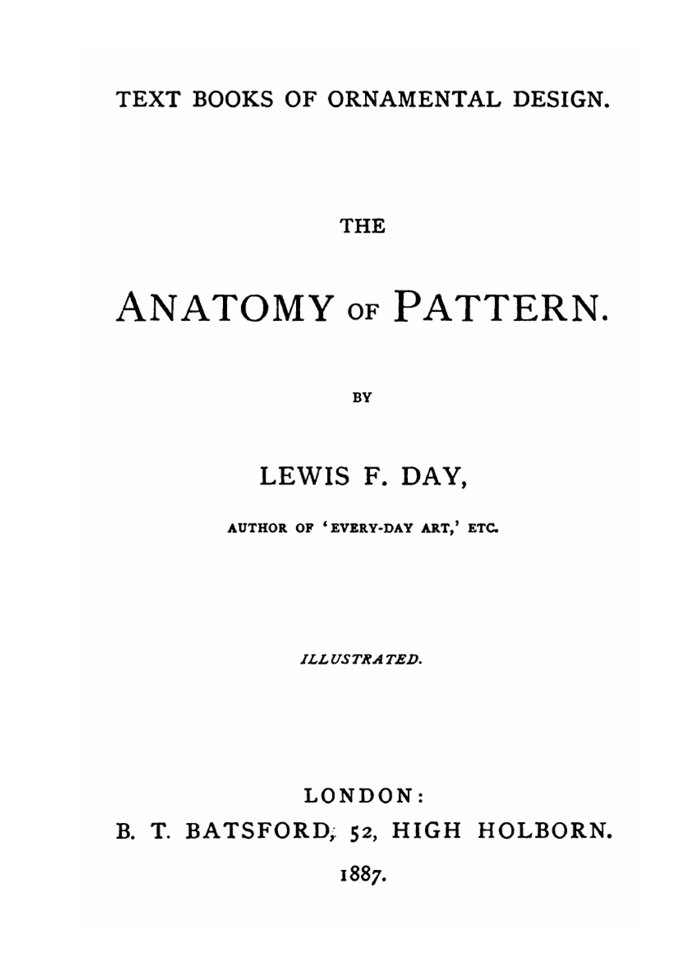 The anatomy of pattern | Lewis Foreman Day