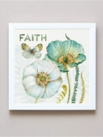 Картины на стену интерьерная на холсте 4 шт, 23*23 см