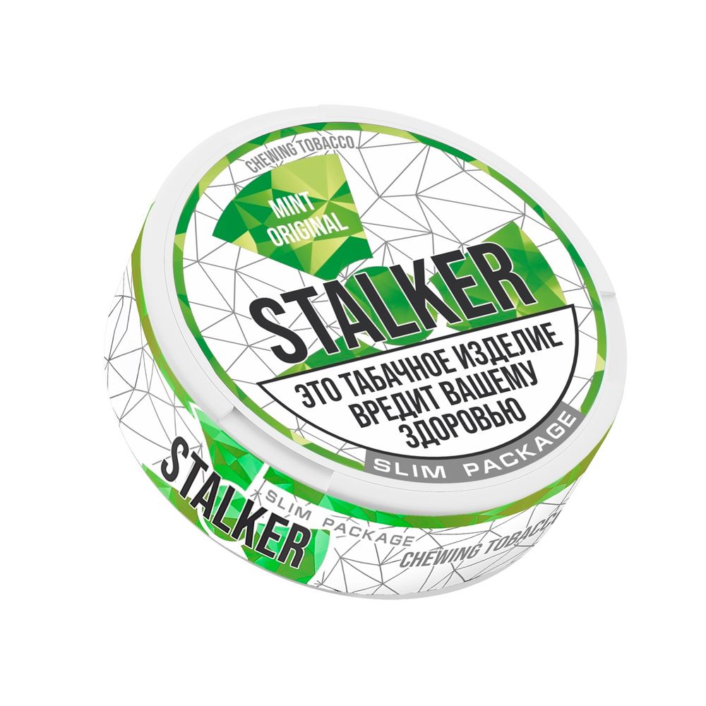 Жевательный табак Stalker Light Slim - Мята, 8 гр