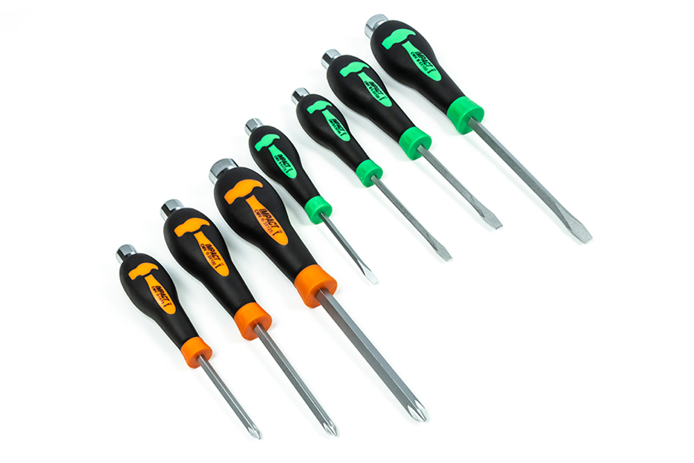 Набор силовых ударных отверток 7 предметов SD9917