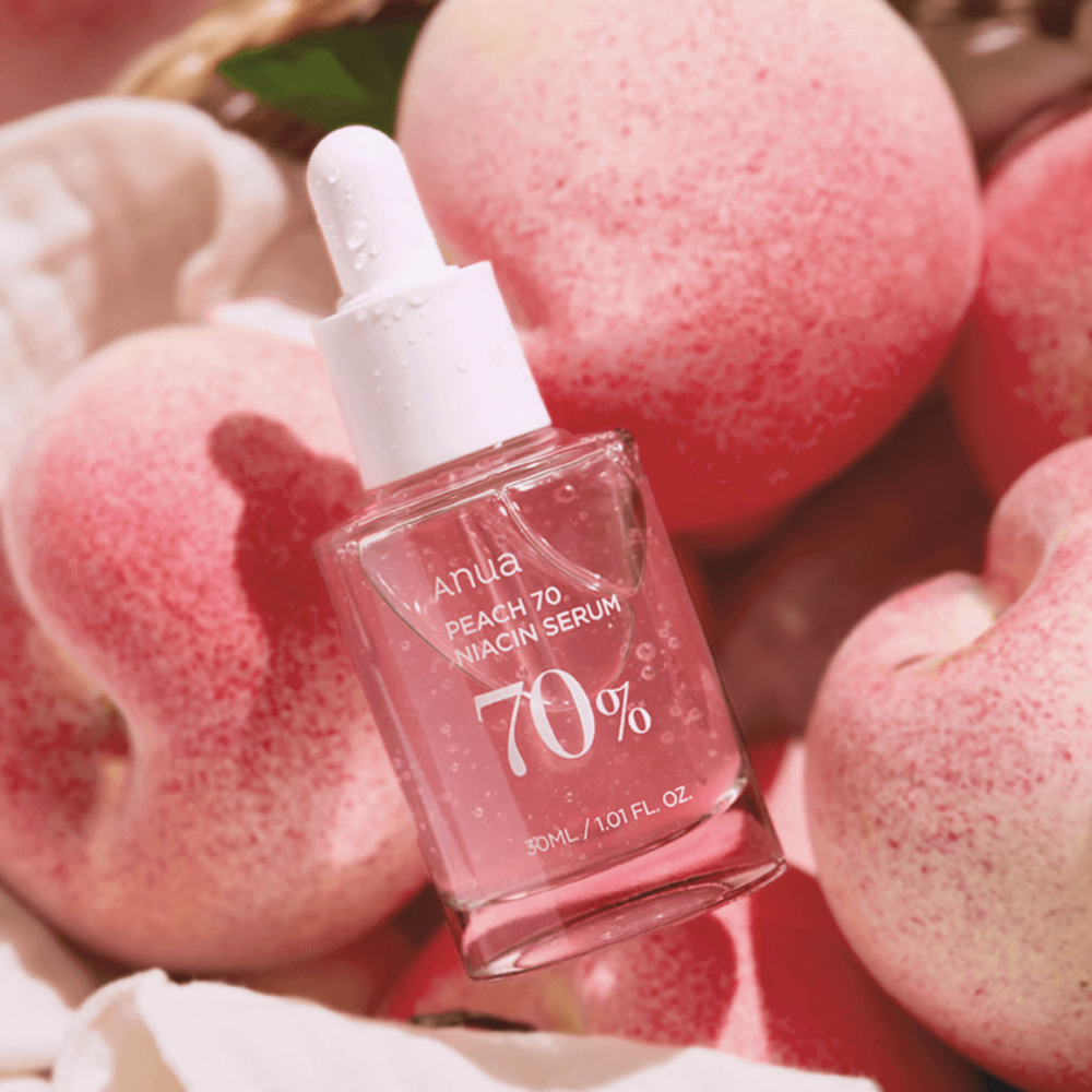 Сыворотка с персиком для гладкой и сияющей кожи Anua Peach 70% Niacin Serum, 30 мл