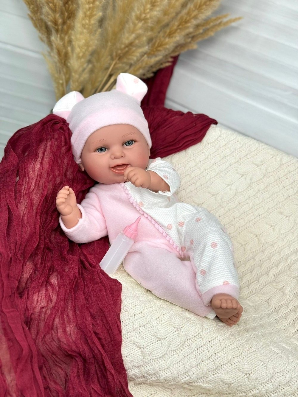 Кукла Manolo Dolls мягконабивная Baby 38см (3116)