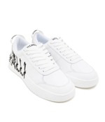 Кожаные кроссовки Just Cavalli - белый(76QA3SM5ZP397)