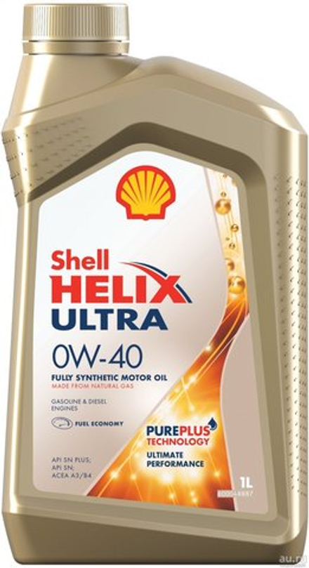 Моторное масло Shell Ultra 0w40 1л синтетика
