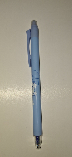 413_ Авторучка гелевая "пиши-стирай" синяя, арт. 591-205 ш/к 4620248455484