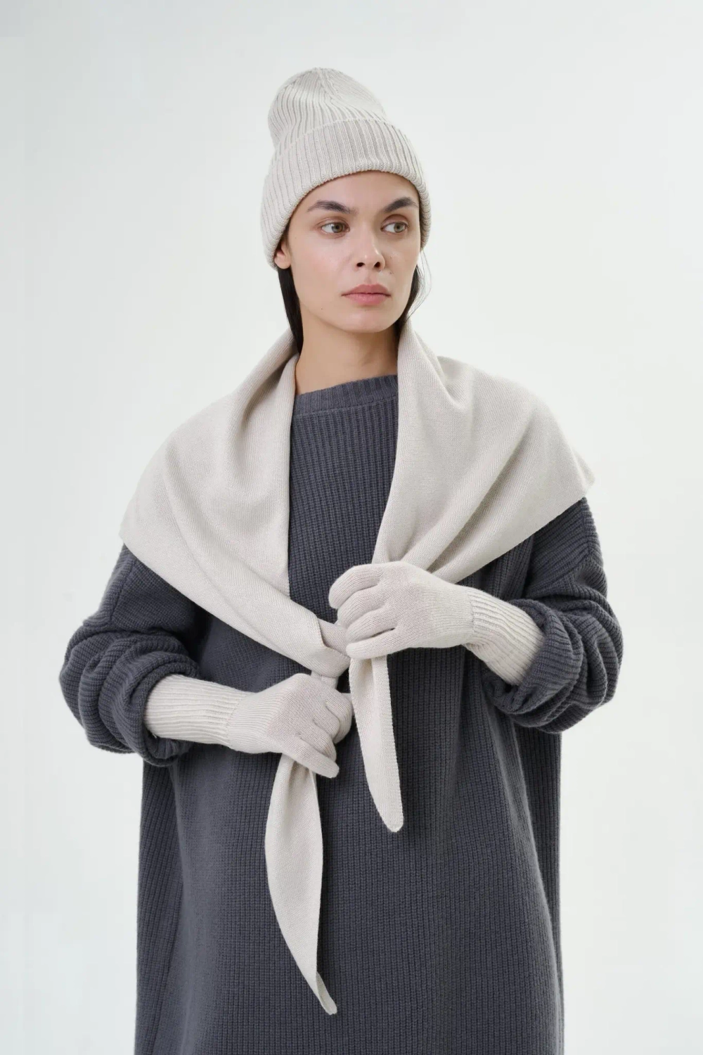 Шапка бини 3D KNIT