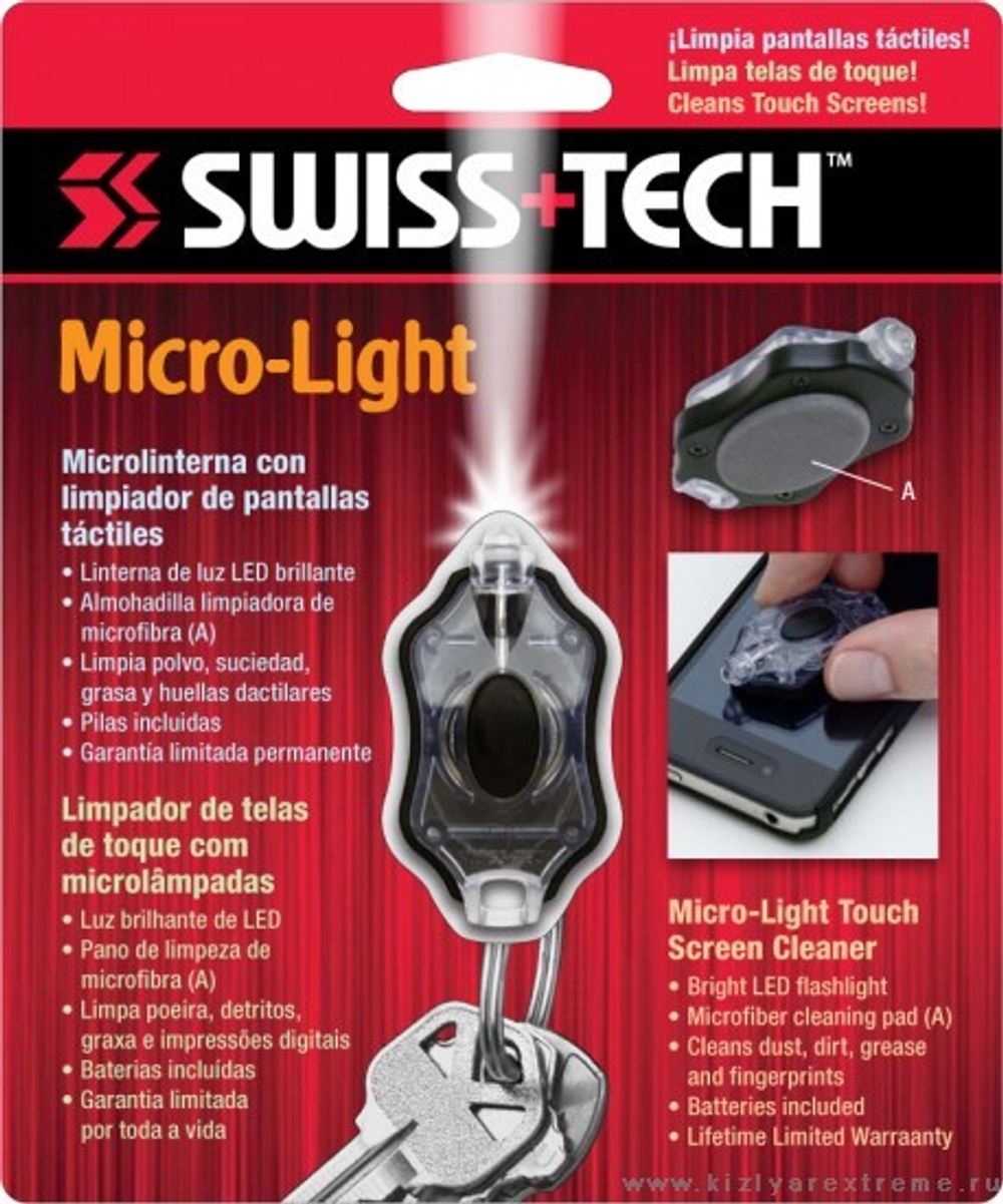 Светодиодный брелок Micro-Light Touch Screen Cleaner