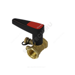 Клапан балансировочный ручной латунь Basic Ду 15 G1/2" Ру25 ВР Kvs=1.8м3/ч без ниппелей BROEN 43490000-001003 .