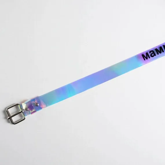 Голографический ремень в подарочной коробке &quot;Чудесной зимы&quot;, 117х3 см