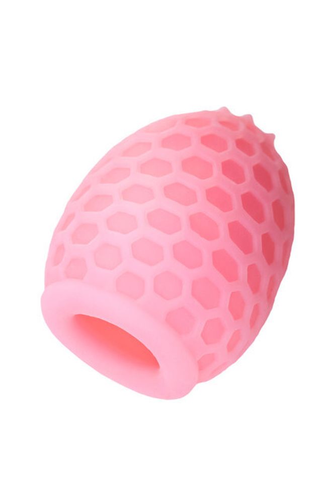 Мастурбатор A-TOYS PUFL, розовый, ТРЕ, 6 см &amp; #248, 2,7 см (Цвет: розовый)