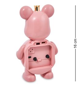 GAEM Art CL-09/1 Будильник «Медвежонок» розовый