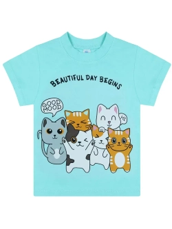 Футболка для садика.девочка.набор 3 шт