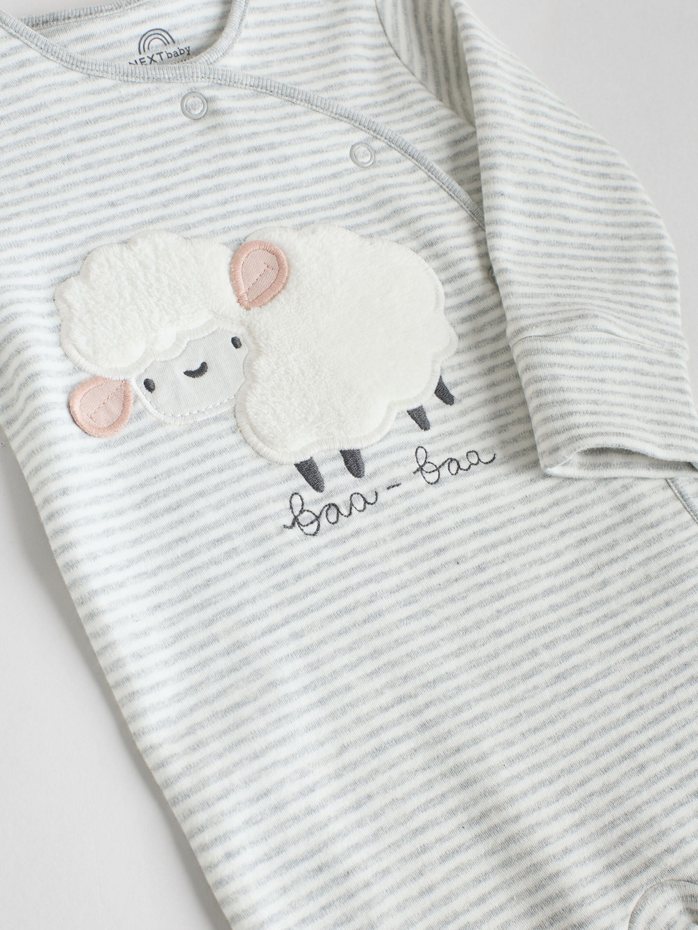 Комбинезон / Cлип для малышей теплый Next F09-942, 3 шт., Серый, Бежевый