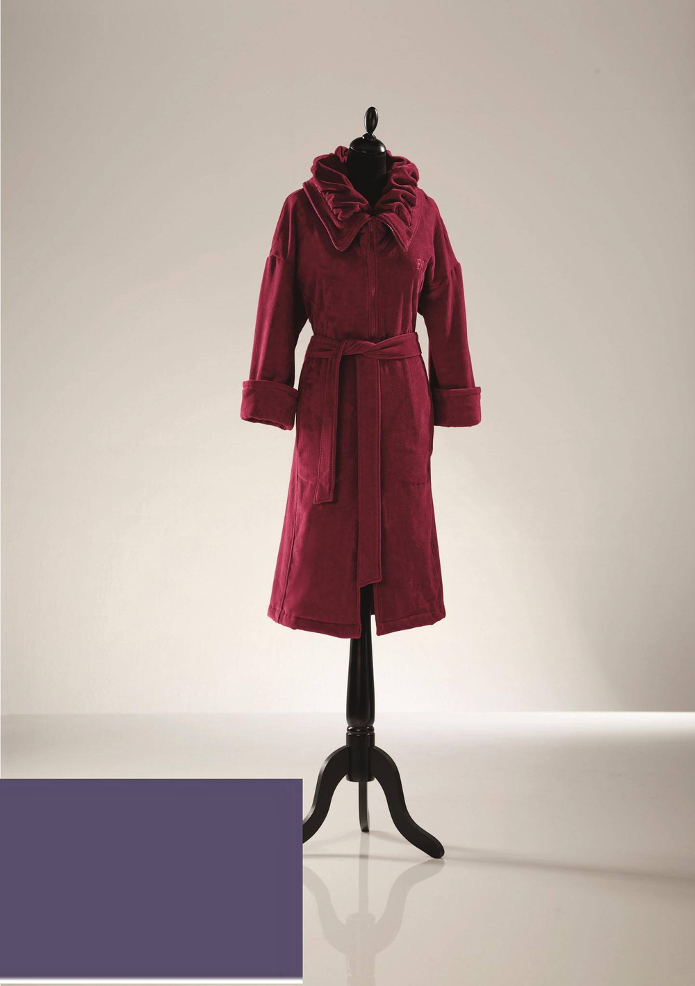 Халат Escada Zipper сиреневый