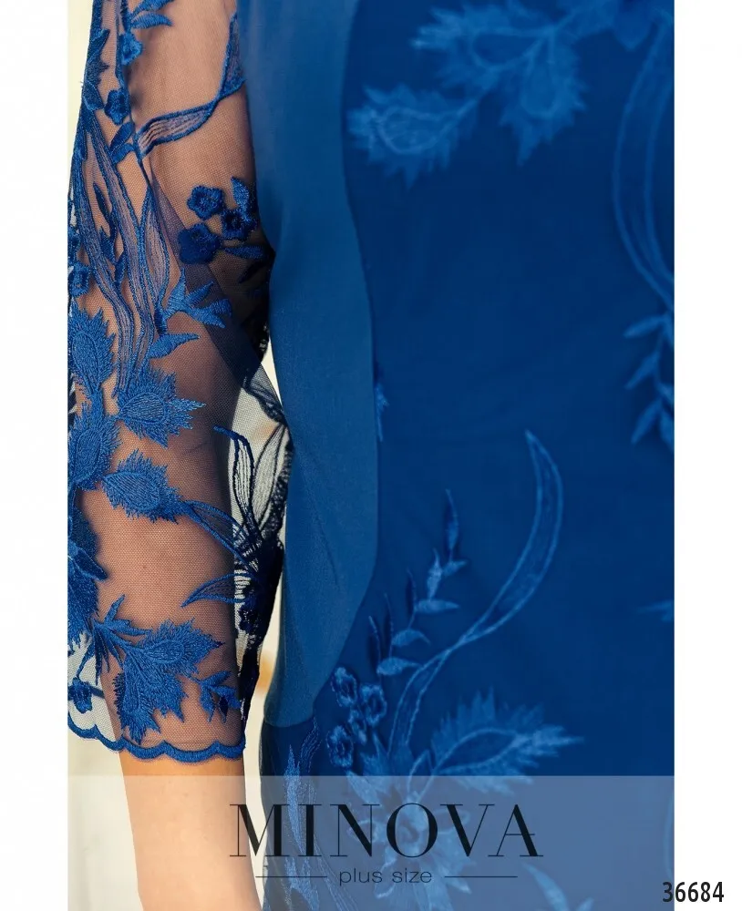 Платье 385СБ-электрик Minova