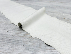 Praga Matt Snow (0,8-1,0 мм), натуральная кожа питона