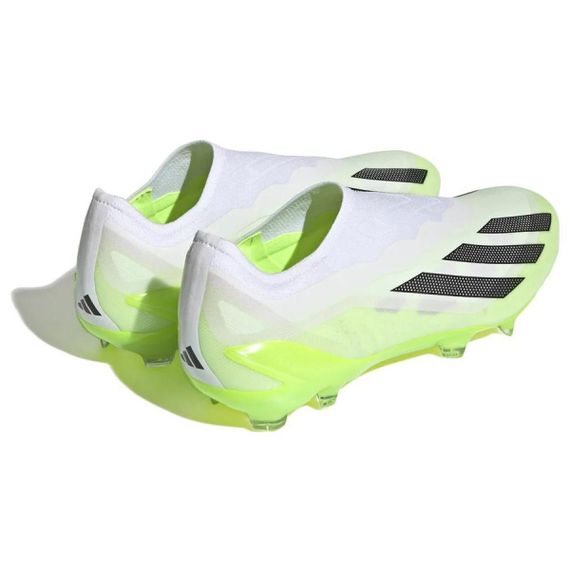 Кроссовки Adidas X Crazyfast.1 Футбольные бутсы Низкие Лимон Унисекс